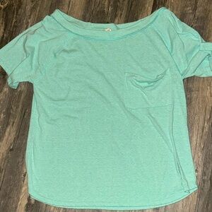 BIBI scoop neck short sleeve